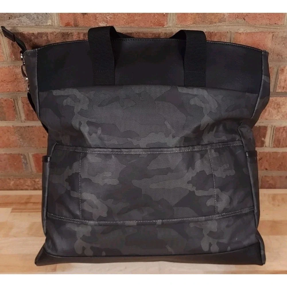 Duchamp London Camo Tote Bag Laptop Crossbody Adjustable Strap Unisex